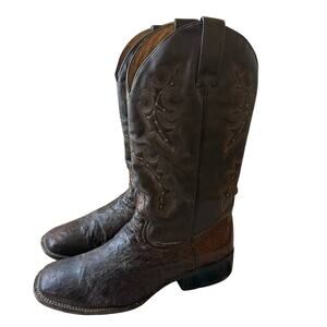 Circle G by Corral Brown Leather Western Cowboy Boots Men’s 9
